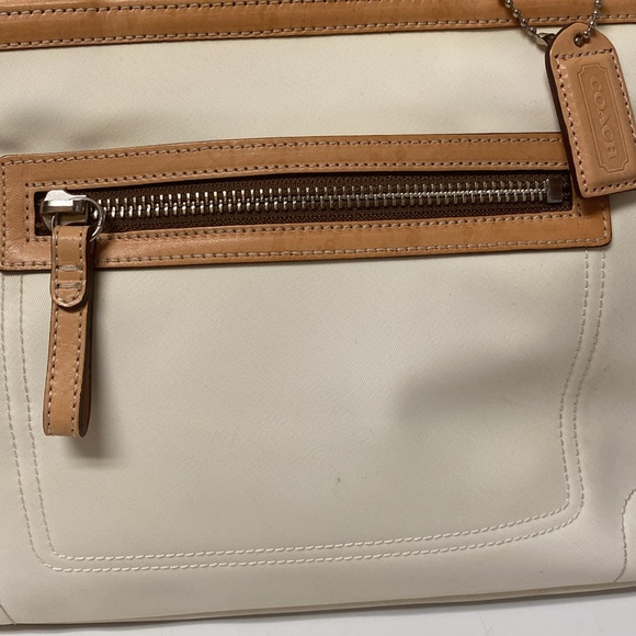 Coach Hampton Nylon Mini Tote Weekender Handbag 4275 - Picture 11 of 17